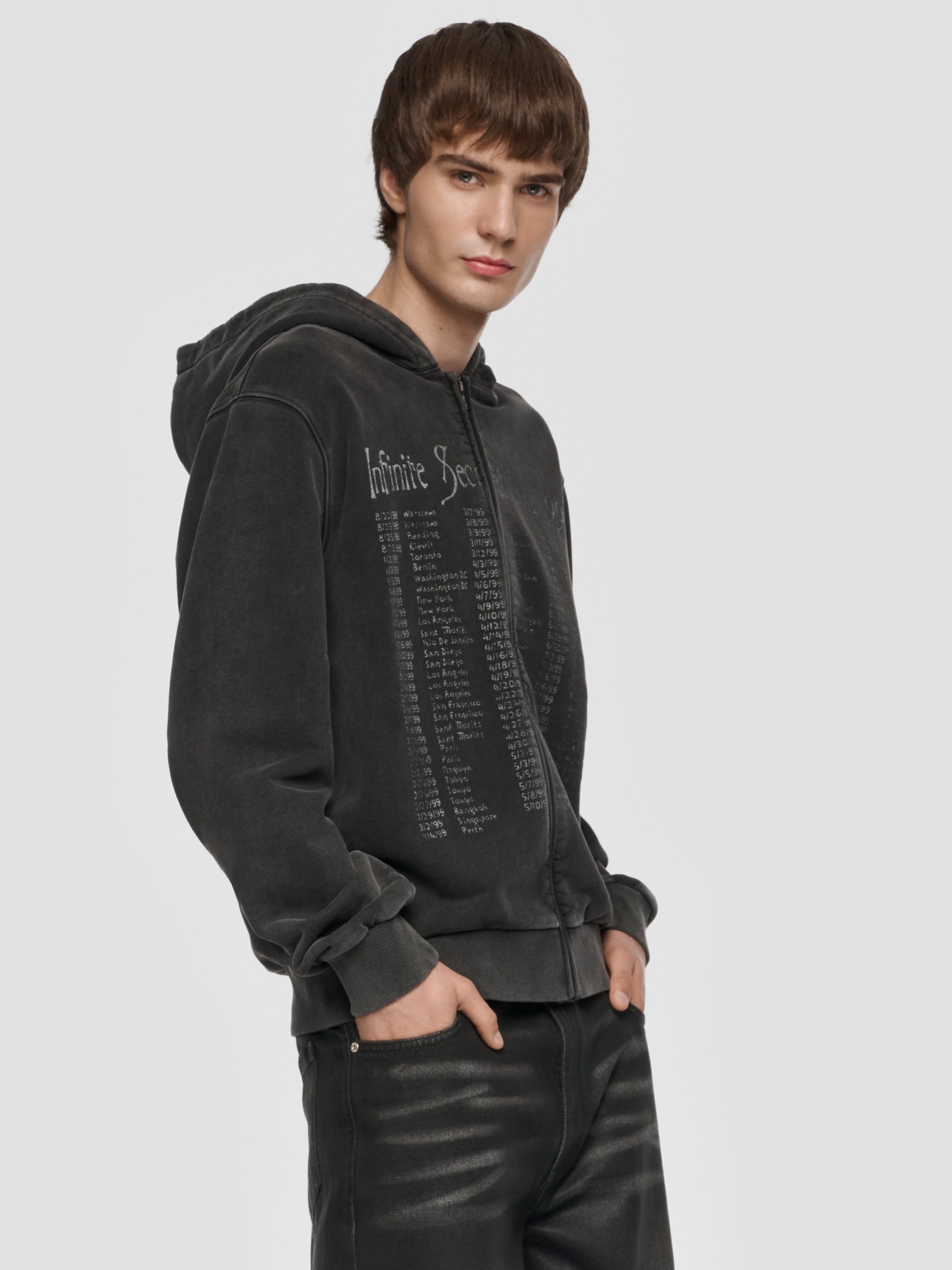 Tour 99 Zipped Hoodie Unisex