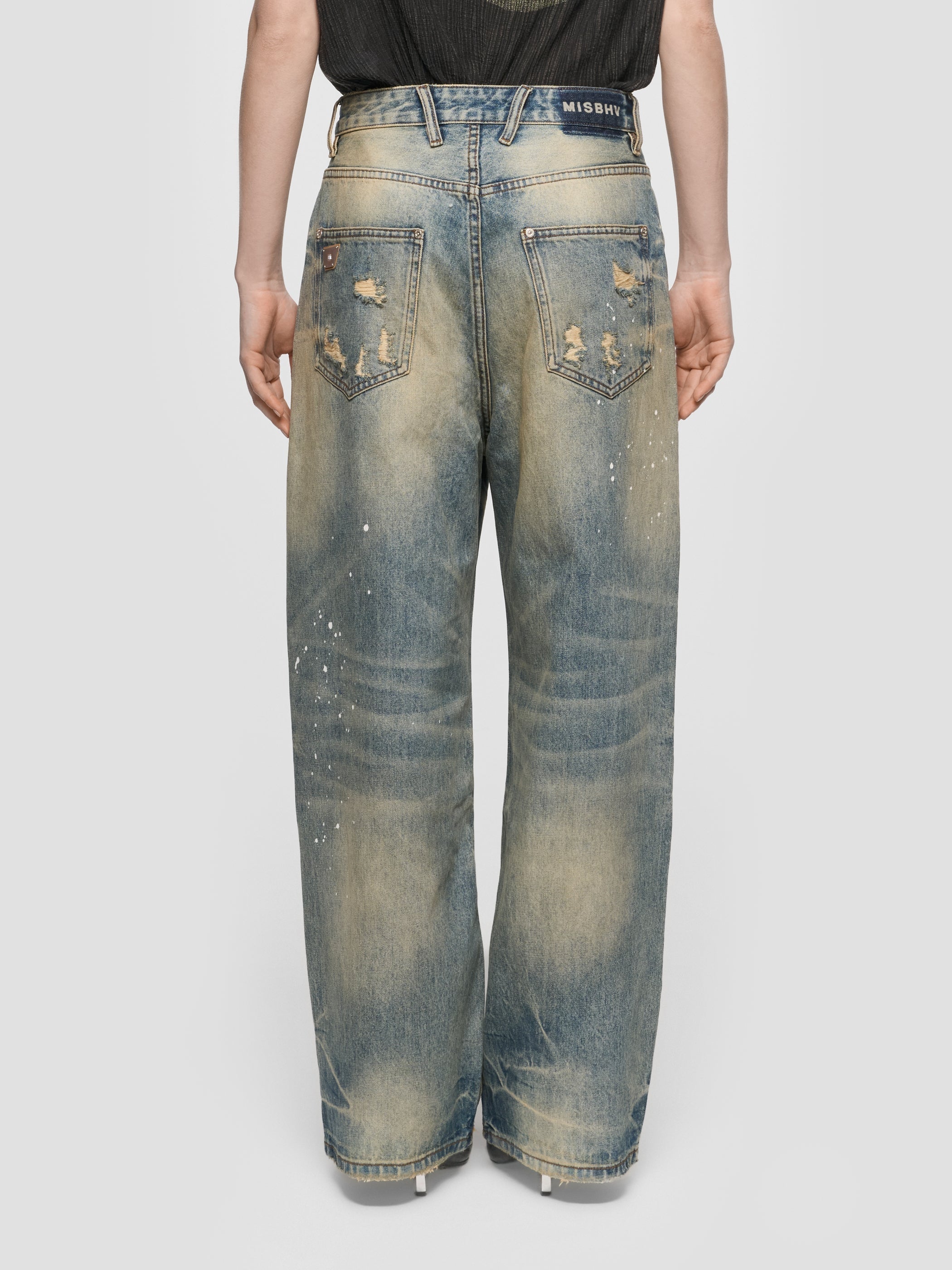 Baggy Denim Trousers