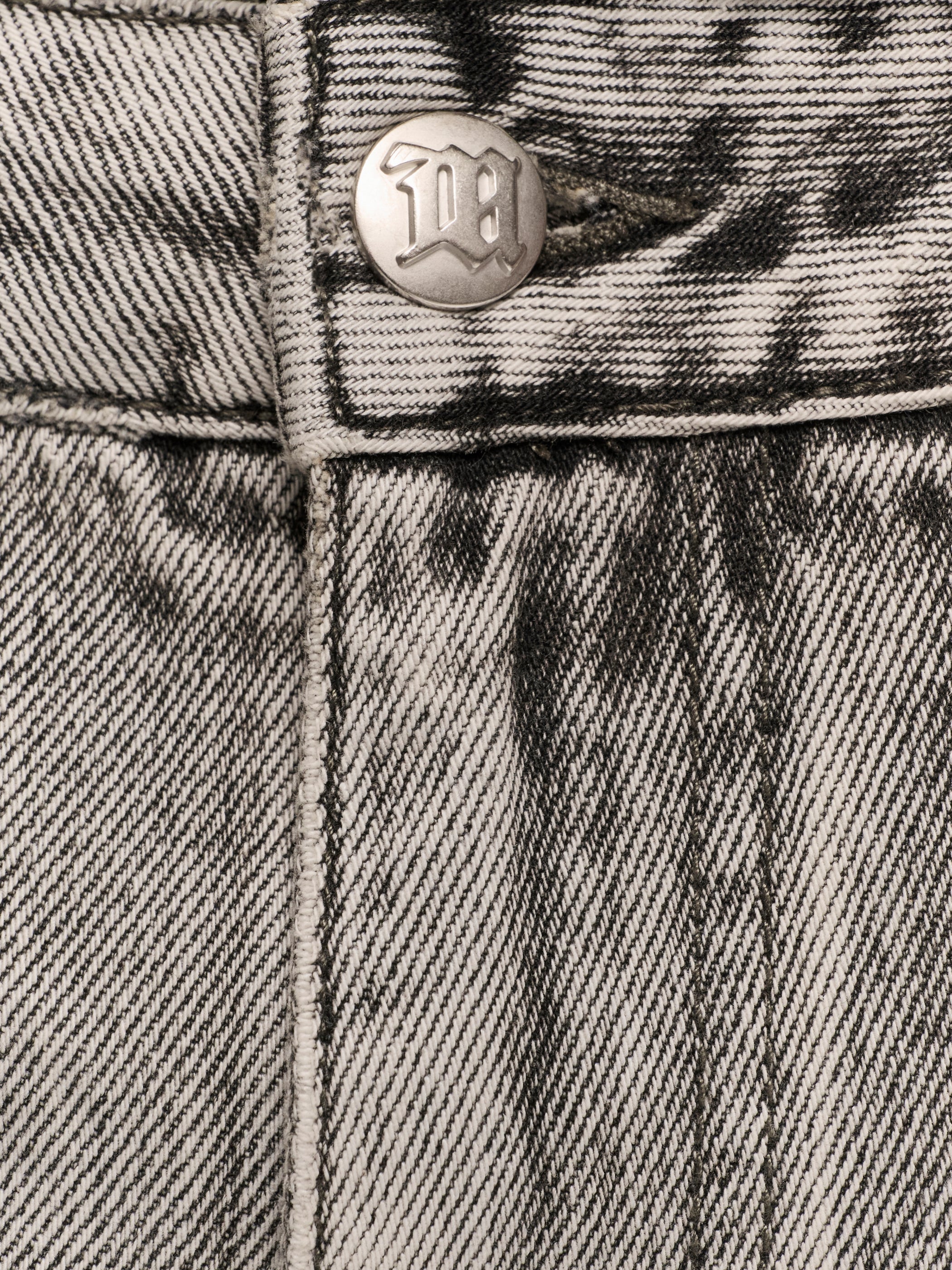 Charcoal Denim Shorts Unisex