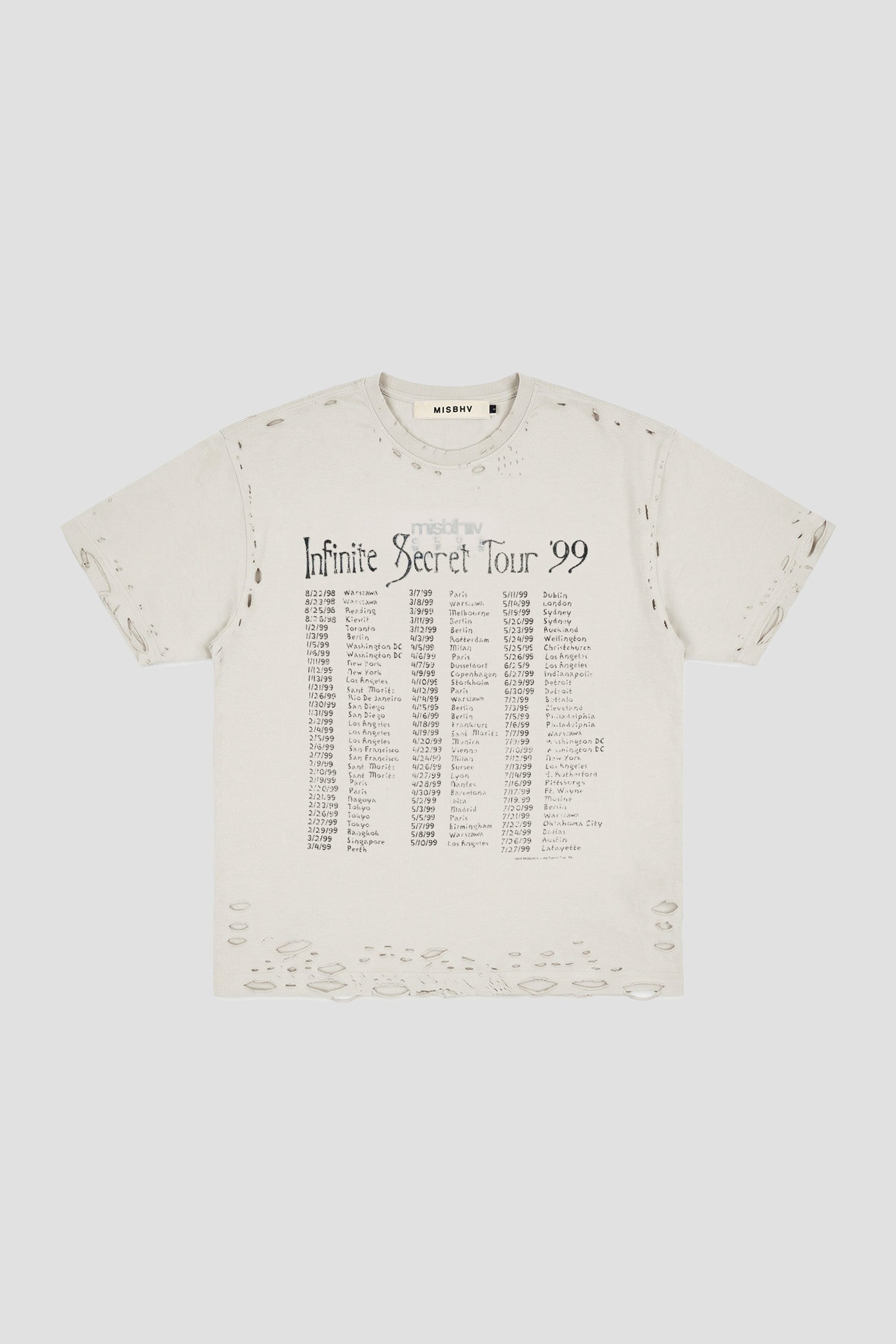 Tour 99 Tshirt Unisex