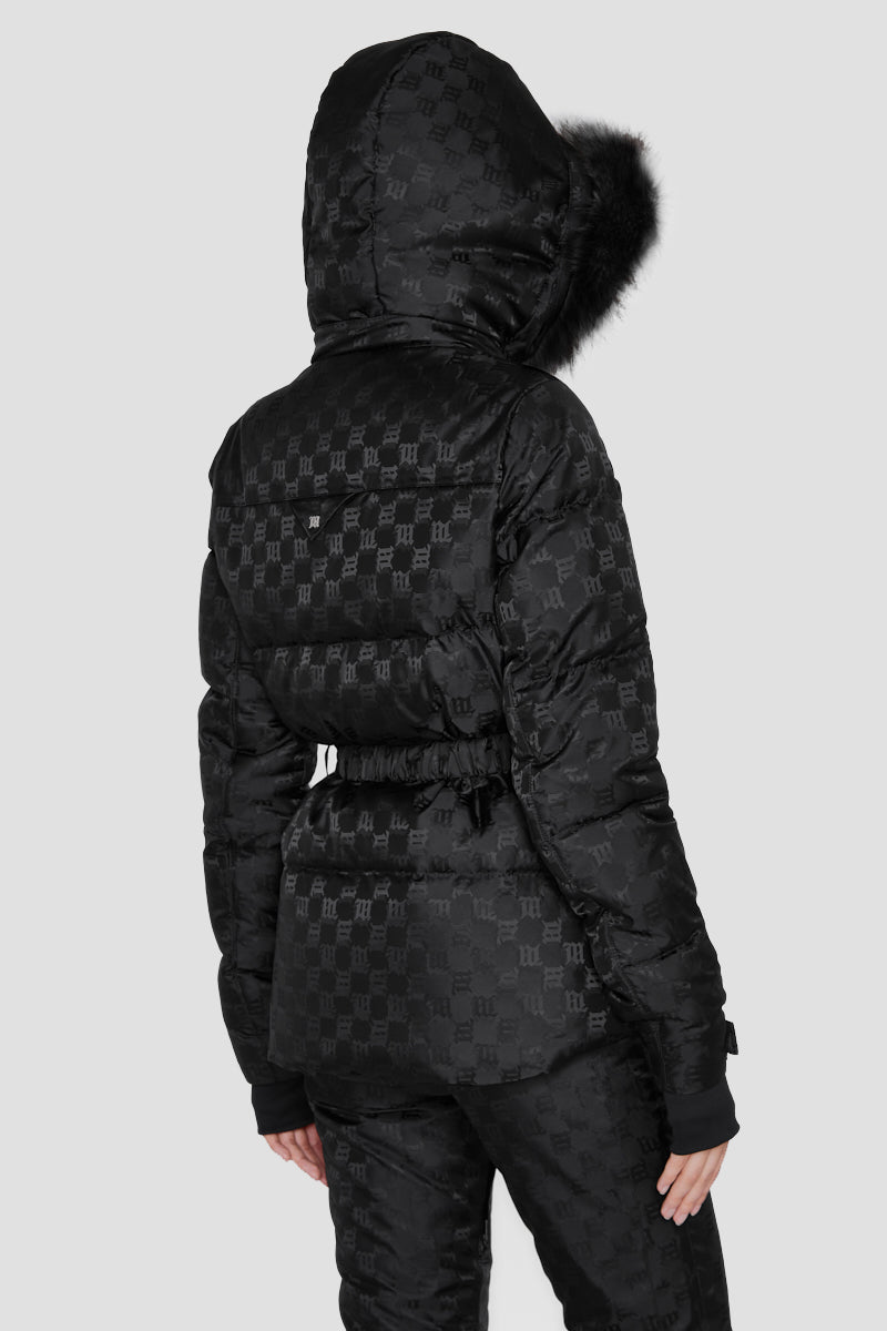 Nylon Monogram Ski Puffer